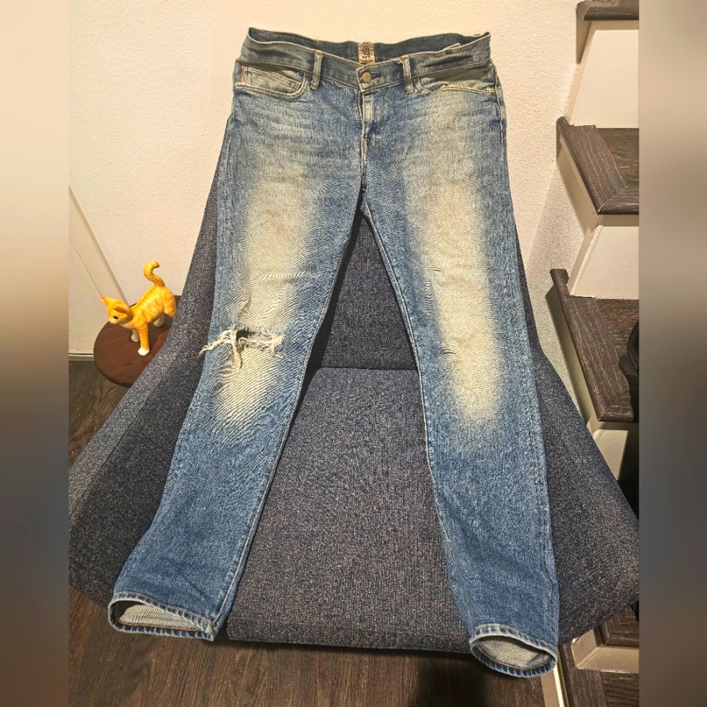 Kato pen slim Selvedge denim size 33 Clapton wash (used)